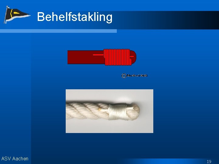 Behelfstakling ASV Aachen 19 