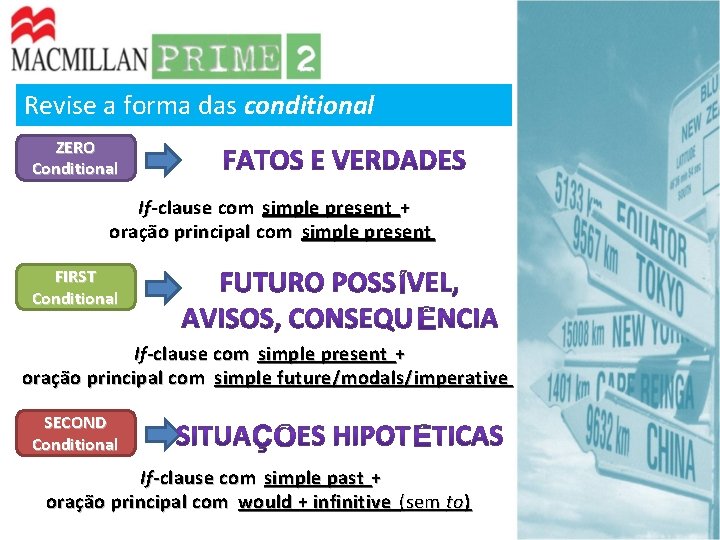 Revise a forma das conditional sentences : ZERO Conditional If -clause com simple present Revise a forma das conditional sentences : ZERO Conditional If -clause com simple present