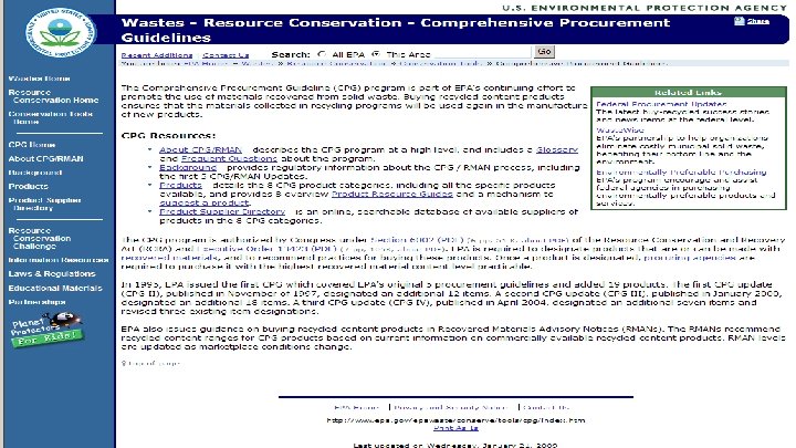 EPA Website 30 
