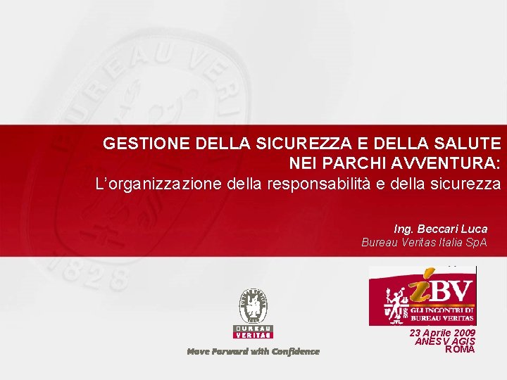 GESTIONE DELLA SICUREZZA E DELLA SALUTE NEI PARCHI AVVENTURA: L’organizzazione della responsabilità e della