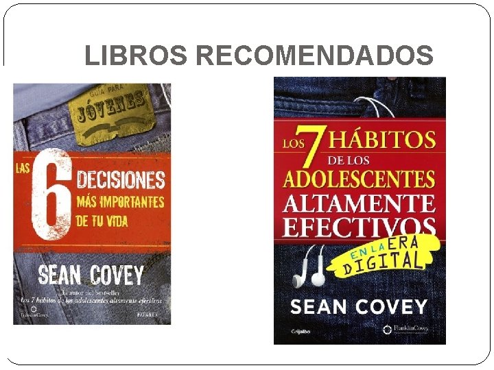 LIBROS RECOMENDADOS 