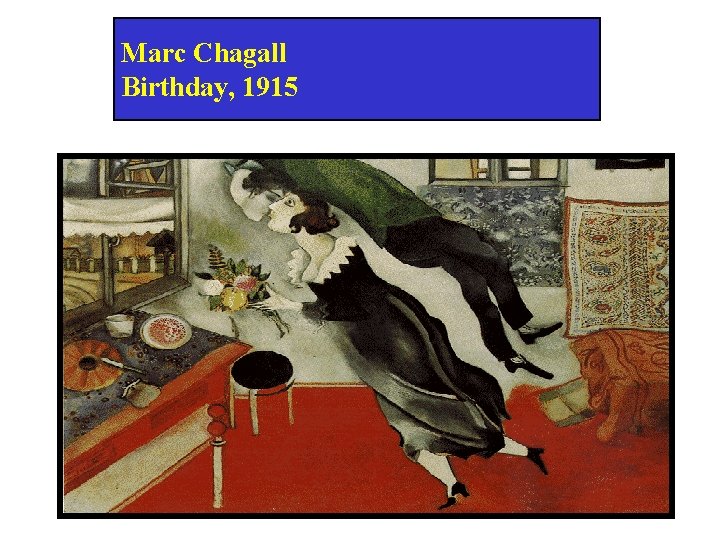 Marc Chagall Birthday, 1915 