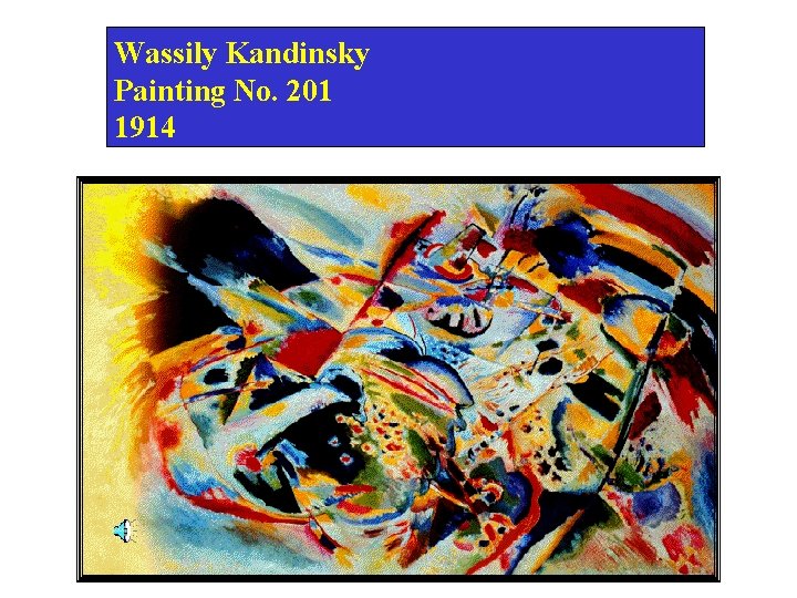 Wassily Kandinsky Painting No. 201 1914 