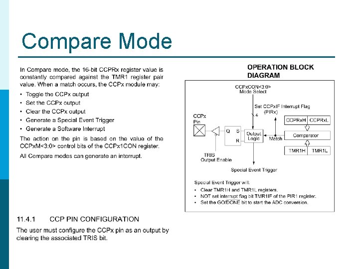 Compare Mode Compare Mode