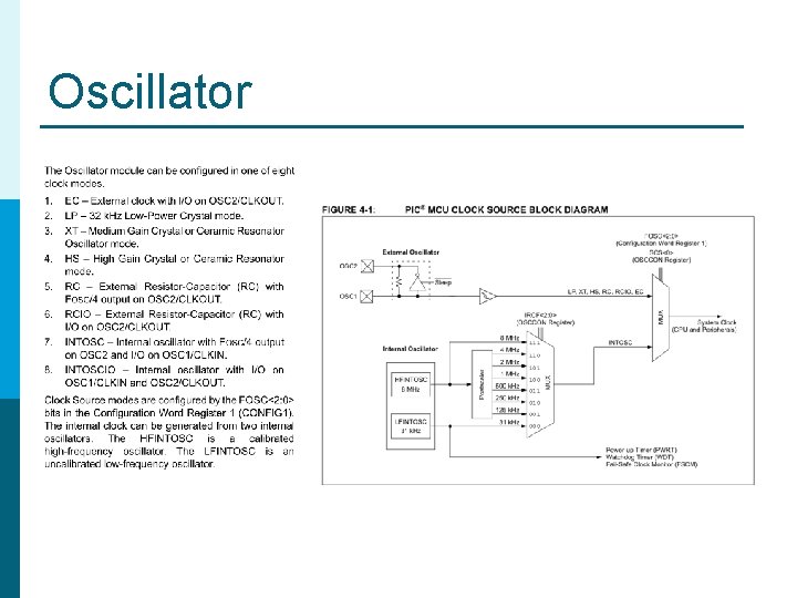 Oscillator Oscillator