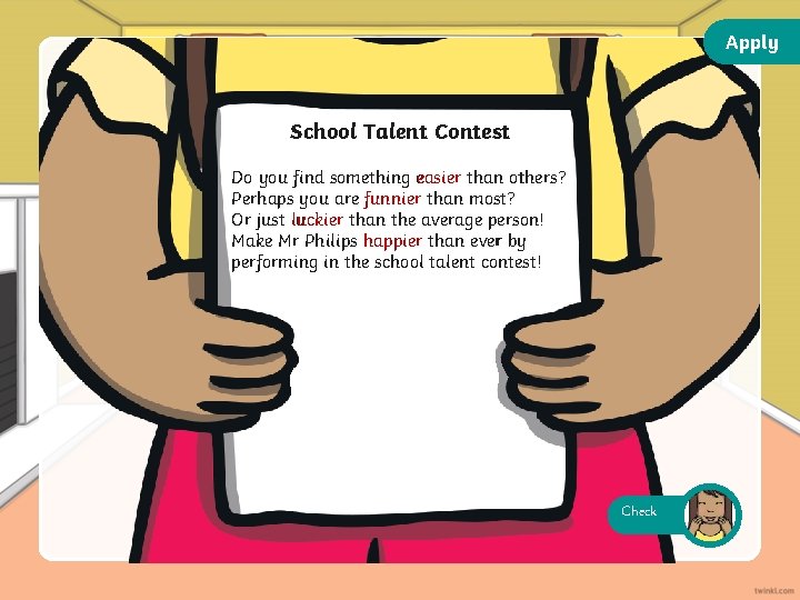 Apply School Talent Contest Do you find something easier than others? Perhaps you are