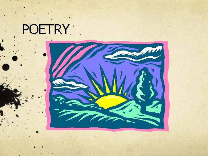 POETRY 
