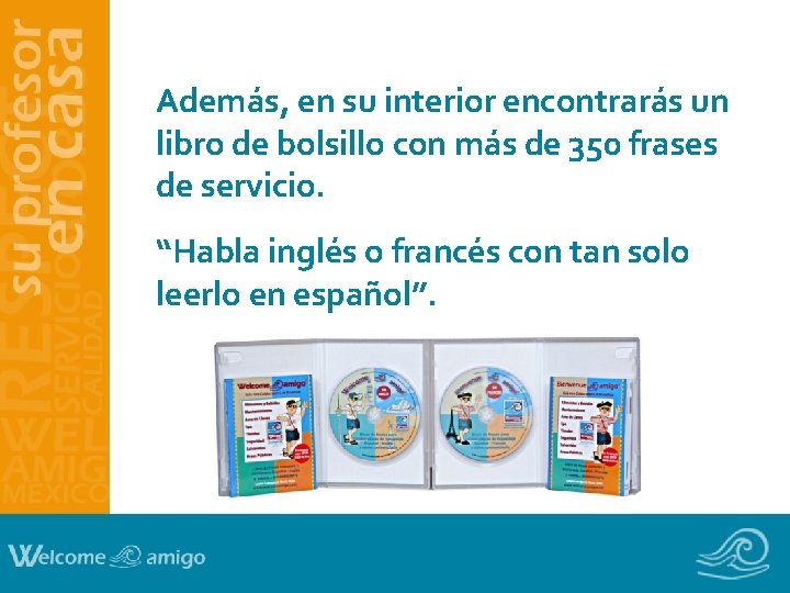 Además, en su interior encontrarás un libro de bolsillo con más de 350 frases Además, en su interior encontrarás un libro de bolsillo con más de 350 frases
