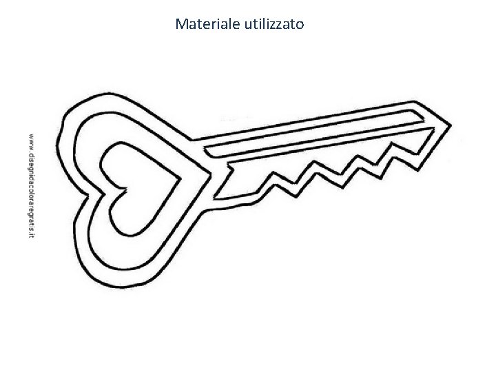 Materiale utilizzato 