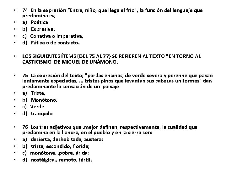  • • • 74 En la expresión “Entra, niño, que llega el frío",