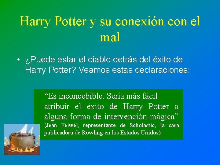 Harry Potter y su conexión con el mal • ¿Puede estar el diablo detrás Harry Potter y su conexión con el mal • ¿Puede estar el diablo detrás