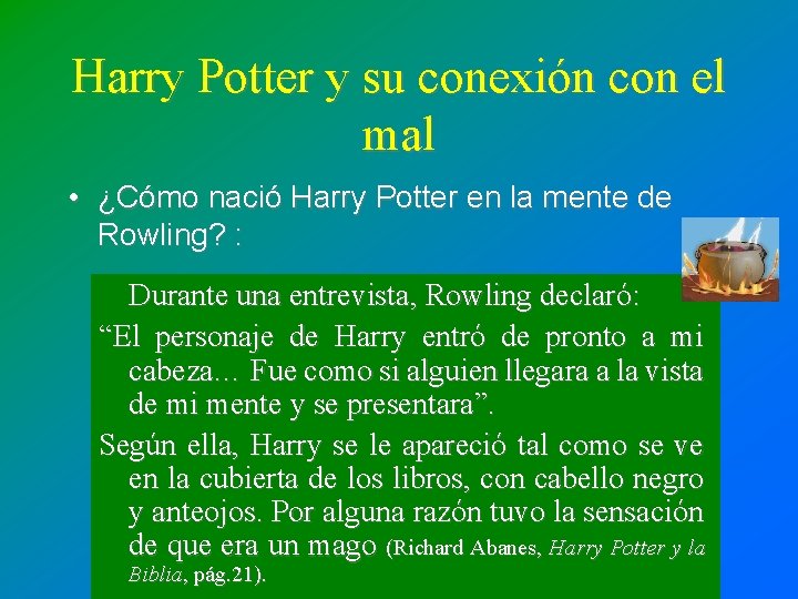 Harry Potter y su conexión con el mal • ¿Cómo nació Harry Potter en Harry Potter y su conexión con el mal • ¿Cómo nació Harry Potter en