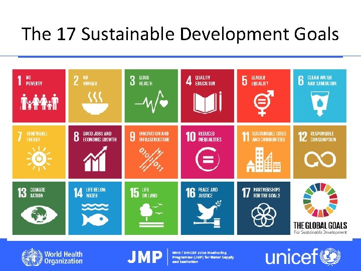 The 17 Sustainable Development Goals 