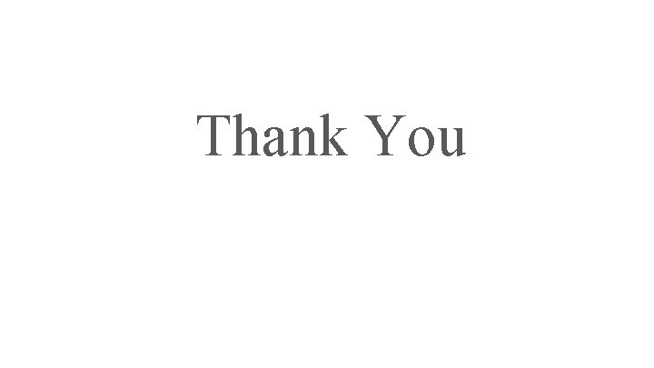 Thank You Thank You