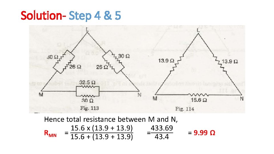 Solution- Step 4 & 5 Solution- Step 4 & 5