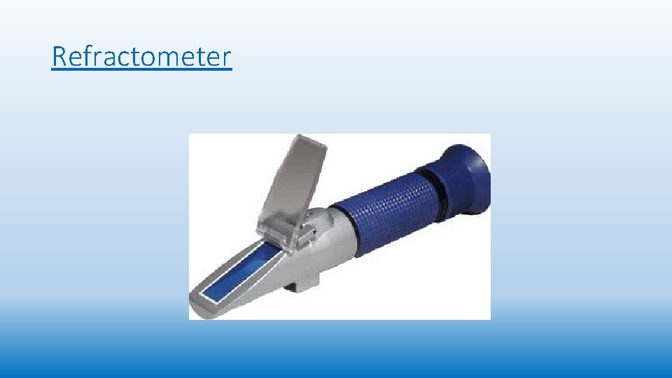 Refractometer 