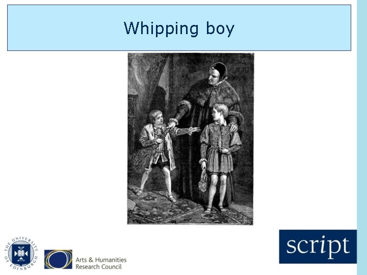 Whipping boy 