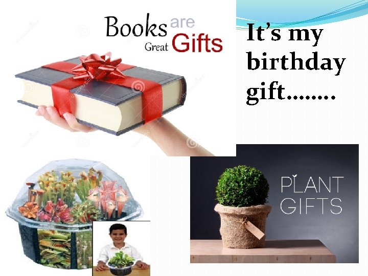 It’s my birthday gift……. . 