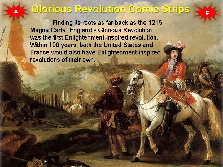 # Glorious Revolution Comic Strips Finding its roots as far back as the 1215