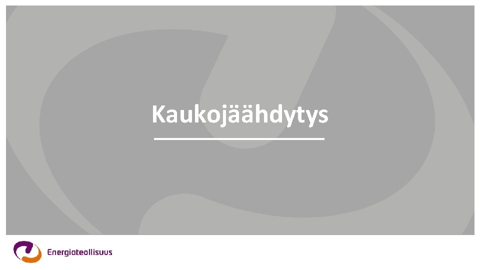 Kaukojäähdytys 