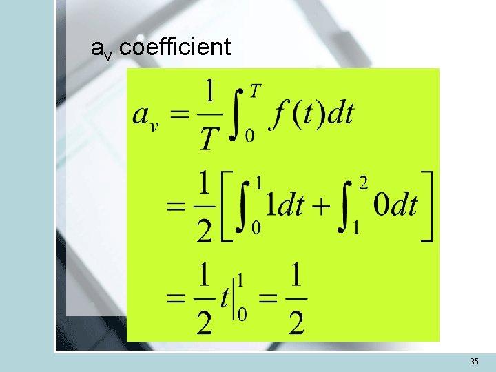 av coefficient 35 