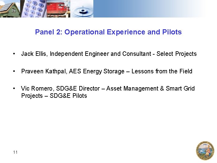 Panel 2: Operational Experience and Pilots • Jack Ellis, Independent Engineer and Consultant -