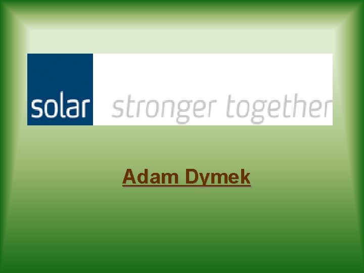 Adam Dymek 