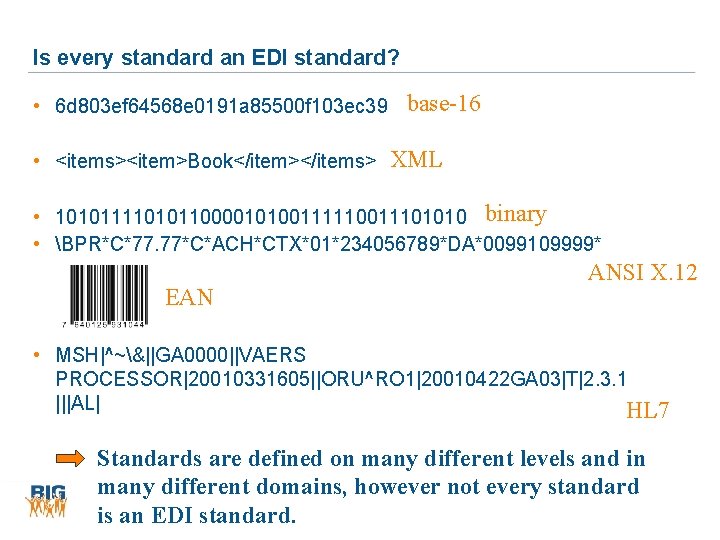 Is every standard an EDI standard? • 6 d 803 ef 64568 e 0191 Is every standard an EDI standard? • 6 d 803 ef 64568 e 0191