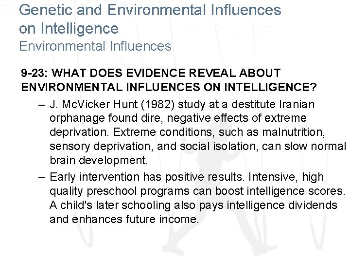 Chapter 9 Thinking Language and Intelligence Josef F
