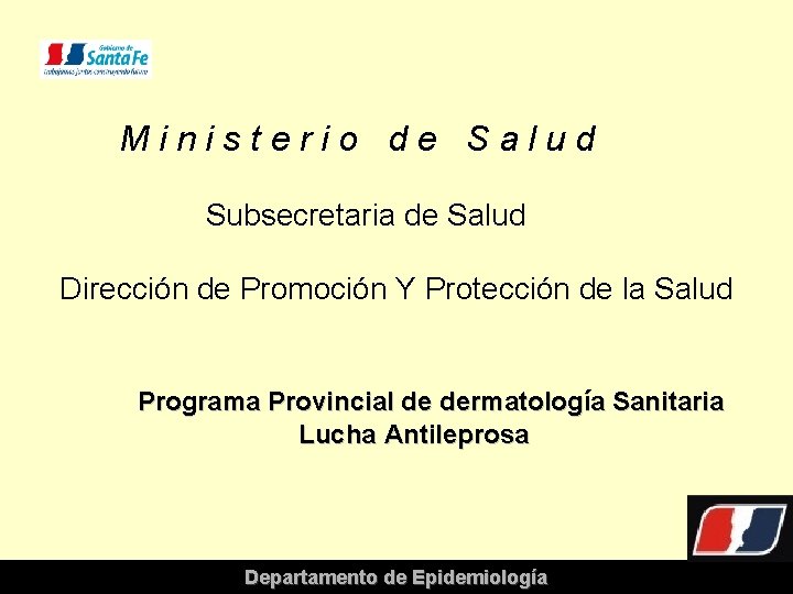 Ministerio de Salud Subsecretaria de Salud Dirección de Promoción Y Protección de la Salud