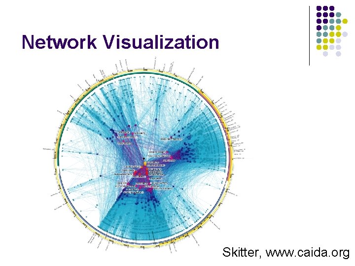 Network Visualization Skitter, www. caida. org 