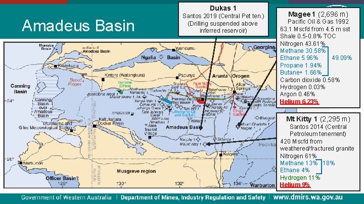 Dukas 1 Amadeus Basin Santos 2019 (Central Pet ten. ) (Drilling suspended above inferred