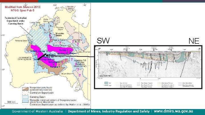Modified from Munson 2013 NTGS Spec Pub 5 Centralian Superbasin Tectonized Centralian Superbasin under