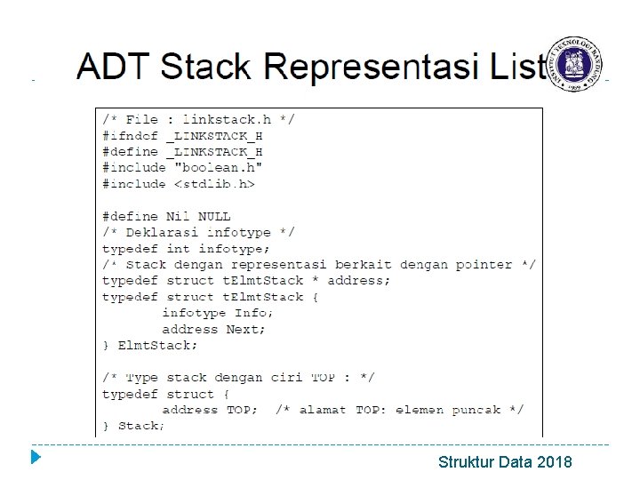 Struktur Data 2018 