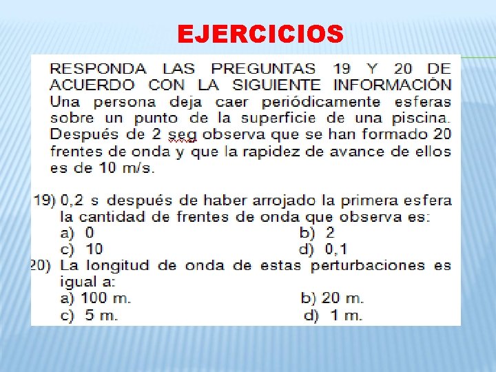 EJERCICIOS EJERCICIOS