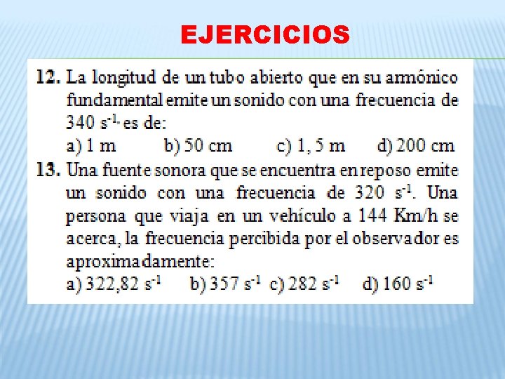 EJERCICIOS EJERCICIOS