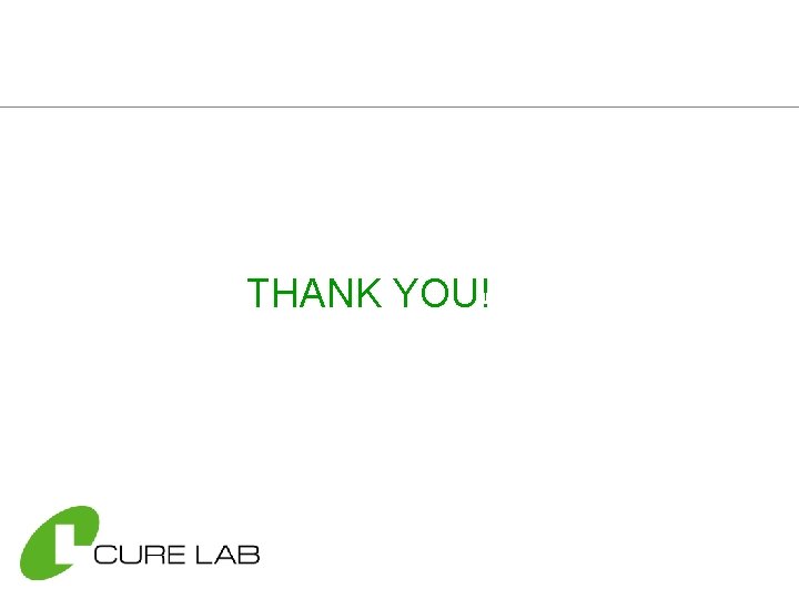 THANK YOU! 