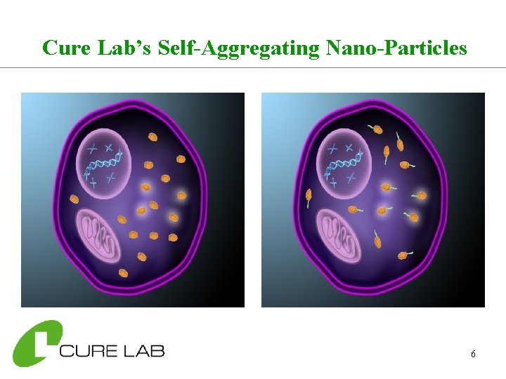 Cure Lab’s Self-Aggregating Nano-Particles 6 