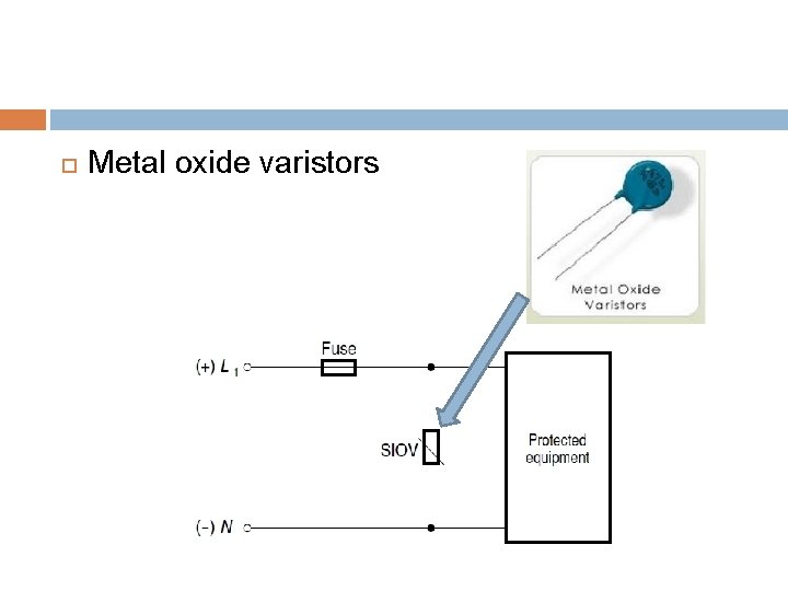  Metal oxide varistors 