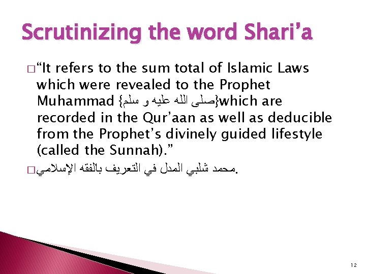 Women In Islamic Law 1 Getting To Know
