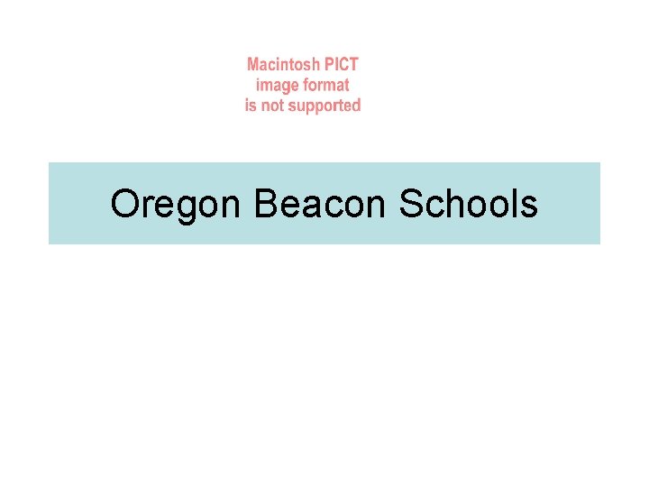 Oregon Beacon Schools 