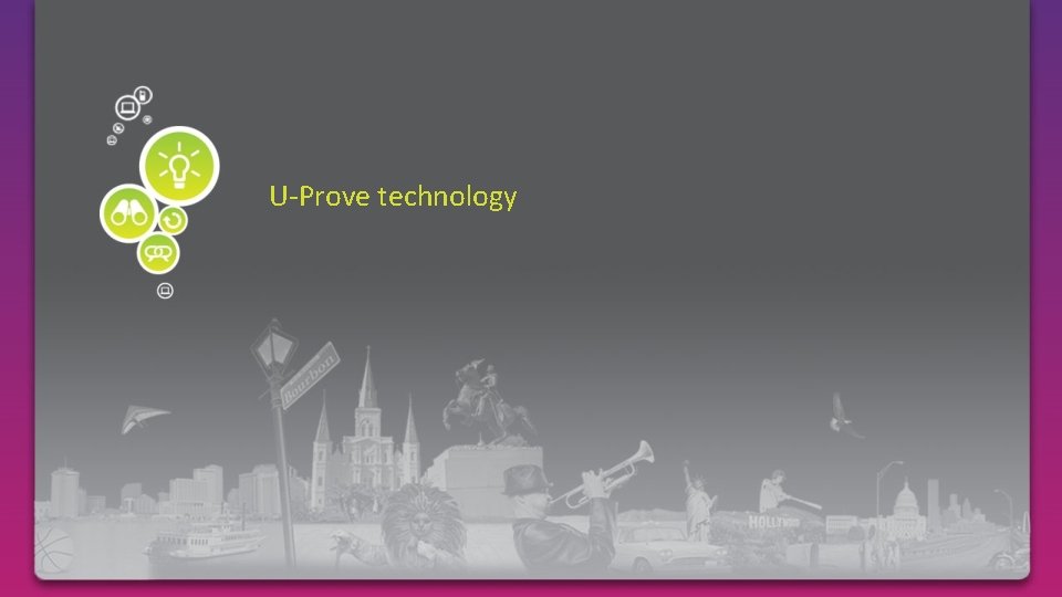 U-Prove technology 