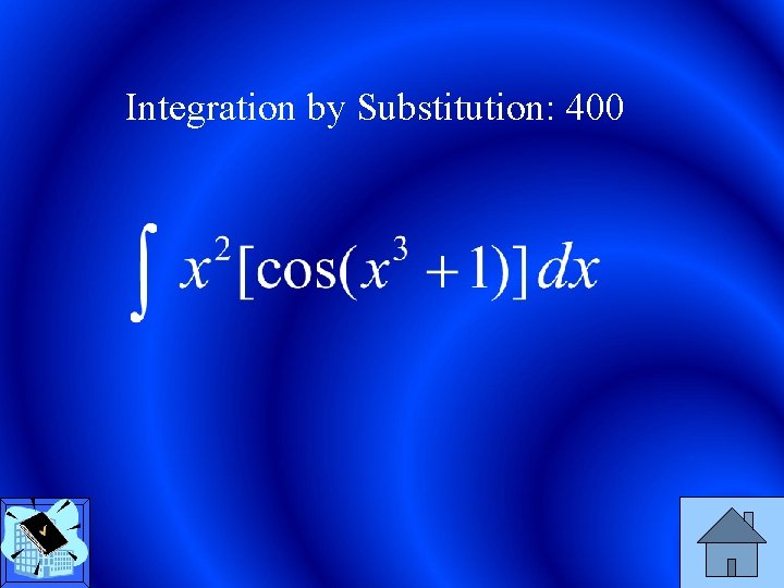 Integration by Substitution: 400 