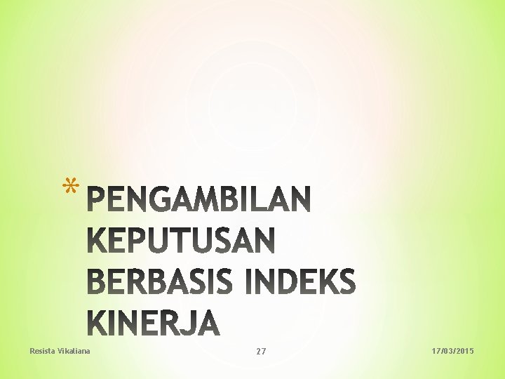 * Resista Vikaliana 27 17/03/2015 