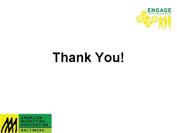 Thank You! 