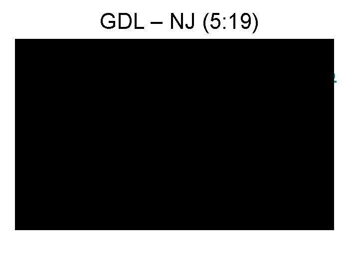 GDL – NJ (5: 19) • https: //www. youtube. com/watch? feature=p layer_detailpage&v=68 WPSOz. CVQc