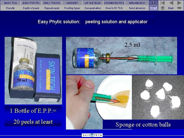 EASY TCA EASY PHYTIC ONLY TOUCH UNIDEEP LIP & EYELID COSMECEUTICS MELABLOCK Results Depth