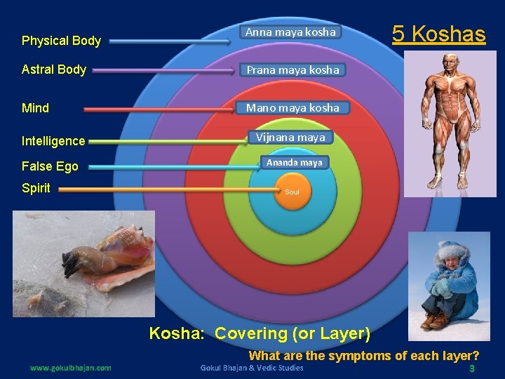Physical Body Anna maya kosha Astral Body Prana maya kosha Mind Mano maya kosha Physical Body Anna maya kosha Astral Body Prana maya kosha Mind Mano maya kosha
