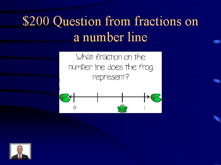 $200 Question from fractions on a number line 
