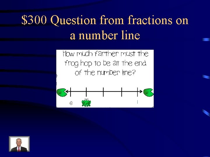 $300 Question from fractions on a number line 